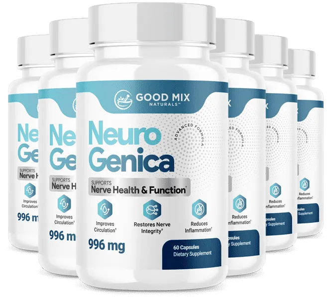 NeuroGenica 6 bottle package