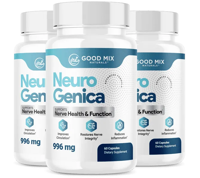 NeuroGenica 3 bottle package